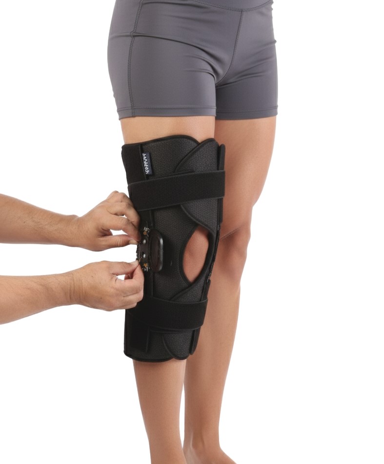 زانو بند مدرج قابل تنظیم - Elastic Graduated Knee Brace